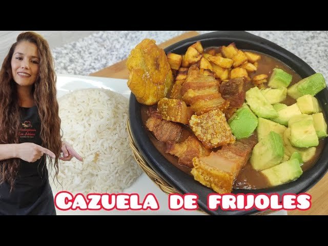 Receta de Cazuela de frijoles colombiana