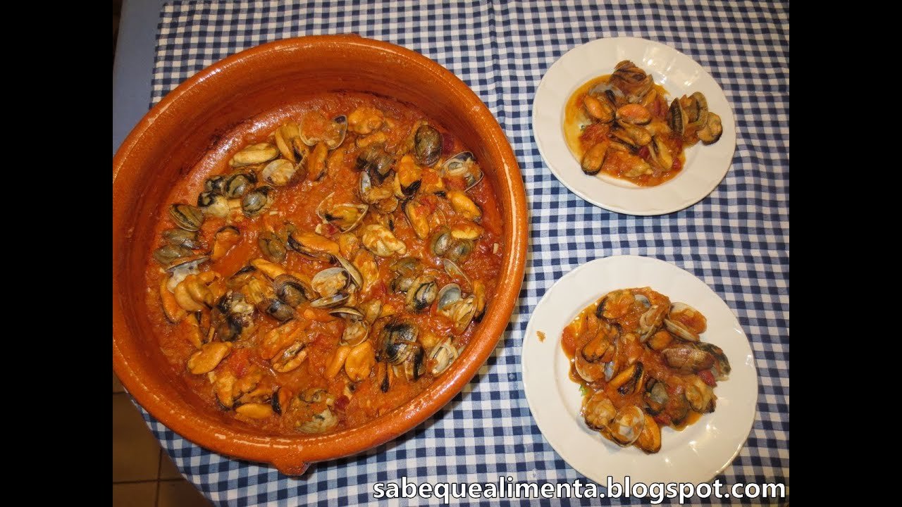 Receta de Cazuela de mejillones
