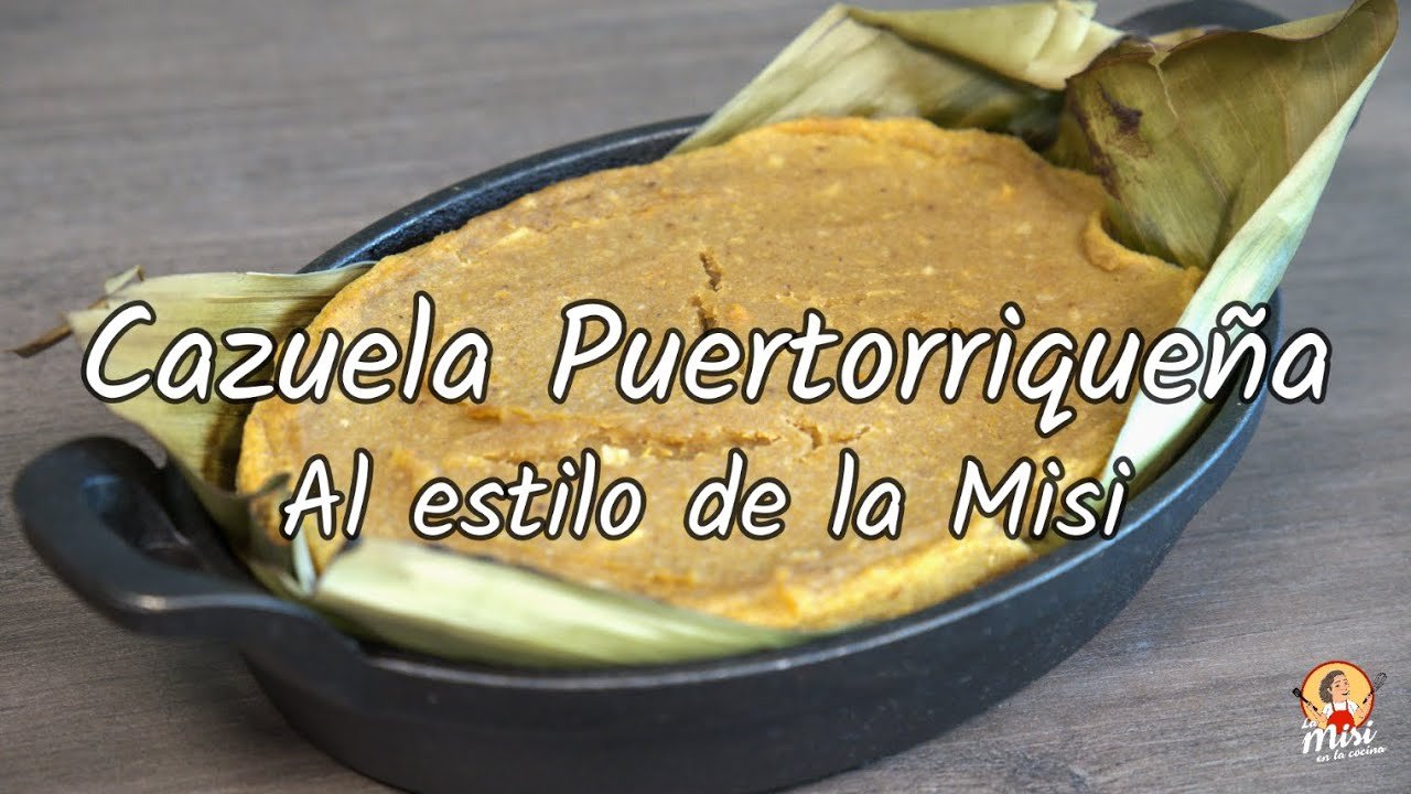 Receta de Cazuela puertorriqueña