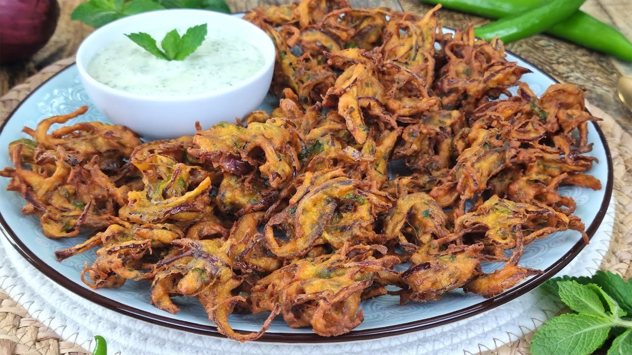 Receta de Cebolla pakora