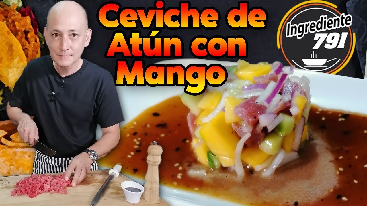Receta de Ceviche de atún estilo Sinaloa