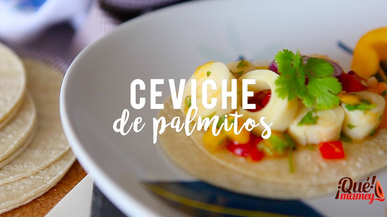 Receta de Ceviche de palmitos