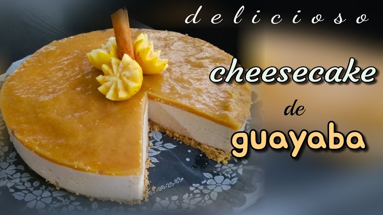 Receta de Cheesecake de guayaba