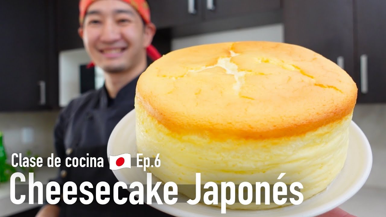 Receta de Cheesecake japonés