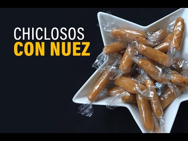 Receta de Chiclosos de nuez