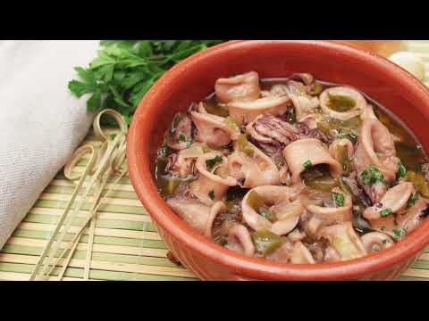Receta de Chipirones afogaos