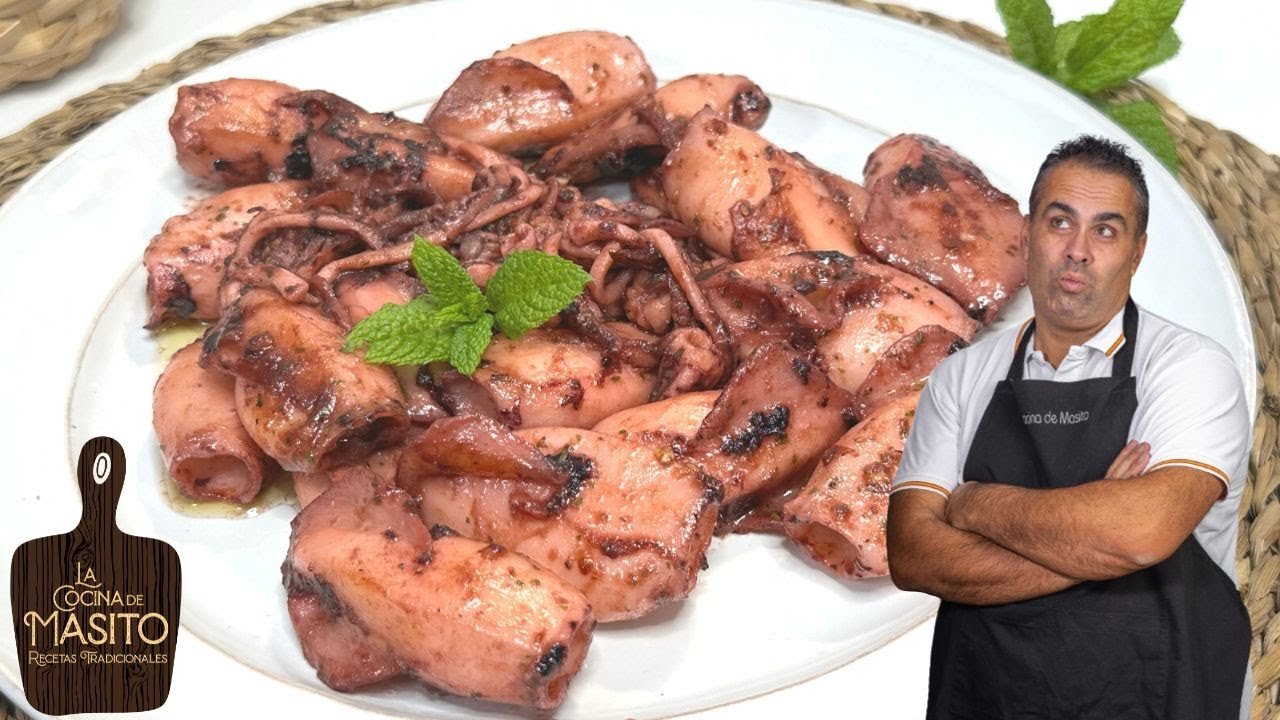 Receta de Chipirones al limón con ajo y perejil