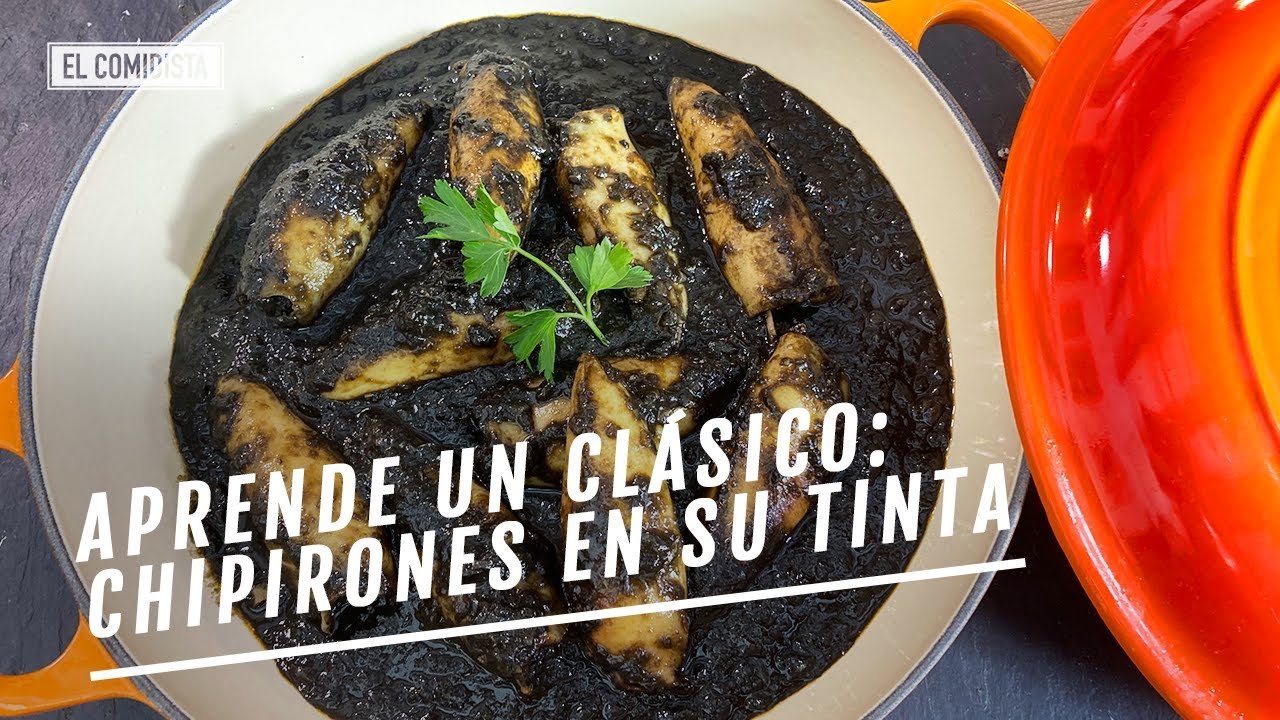 Receta de Chipirones en su tinta