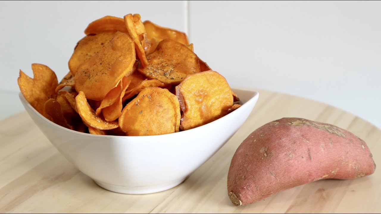 Receta de Chips de boniato