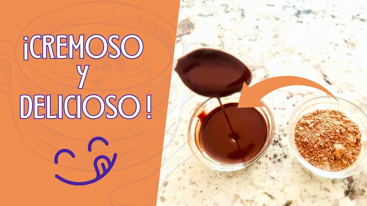 Receta de Chocolate derretido casero