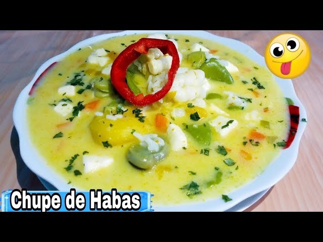 Receta de Chupe de Habas