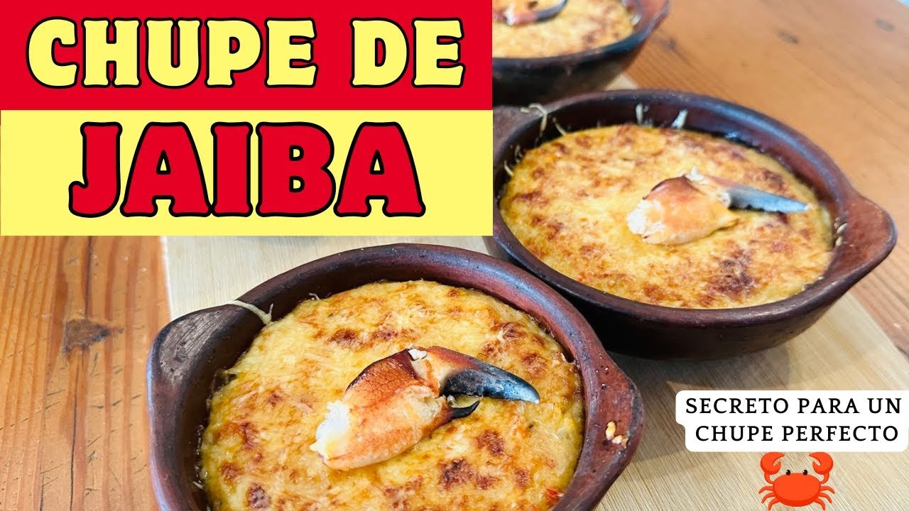 Receta de Chupe de jaiba