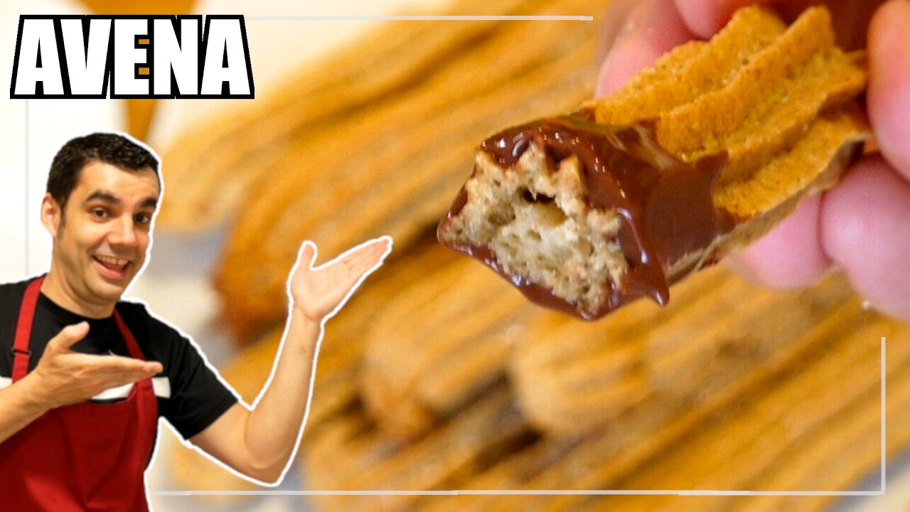 Receta de Churros de avena