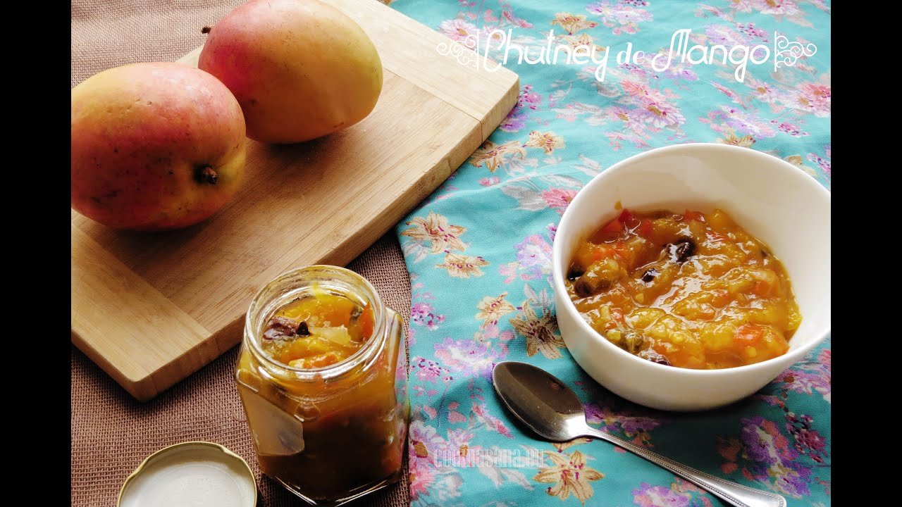 Receta de Chutney de mango