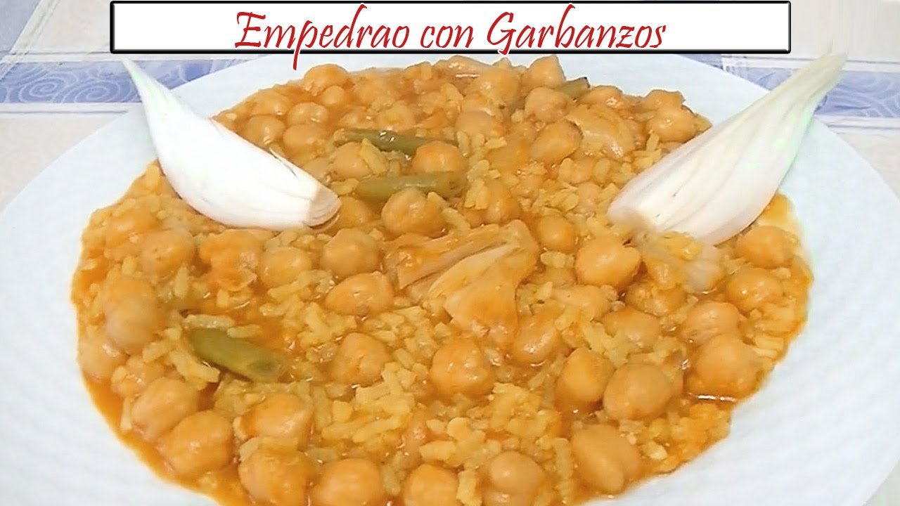Receta de Clásico Empedrado de garbanzos