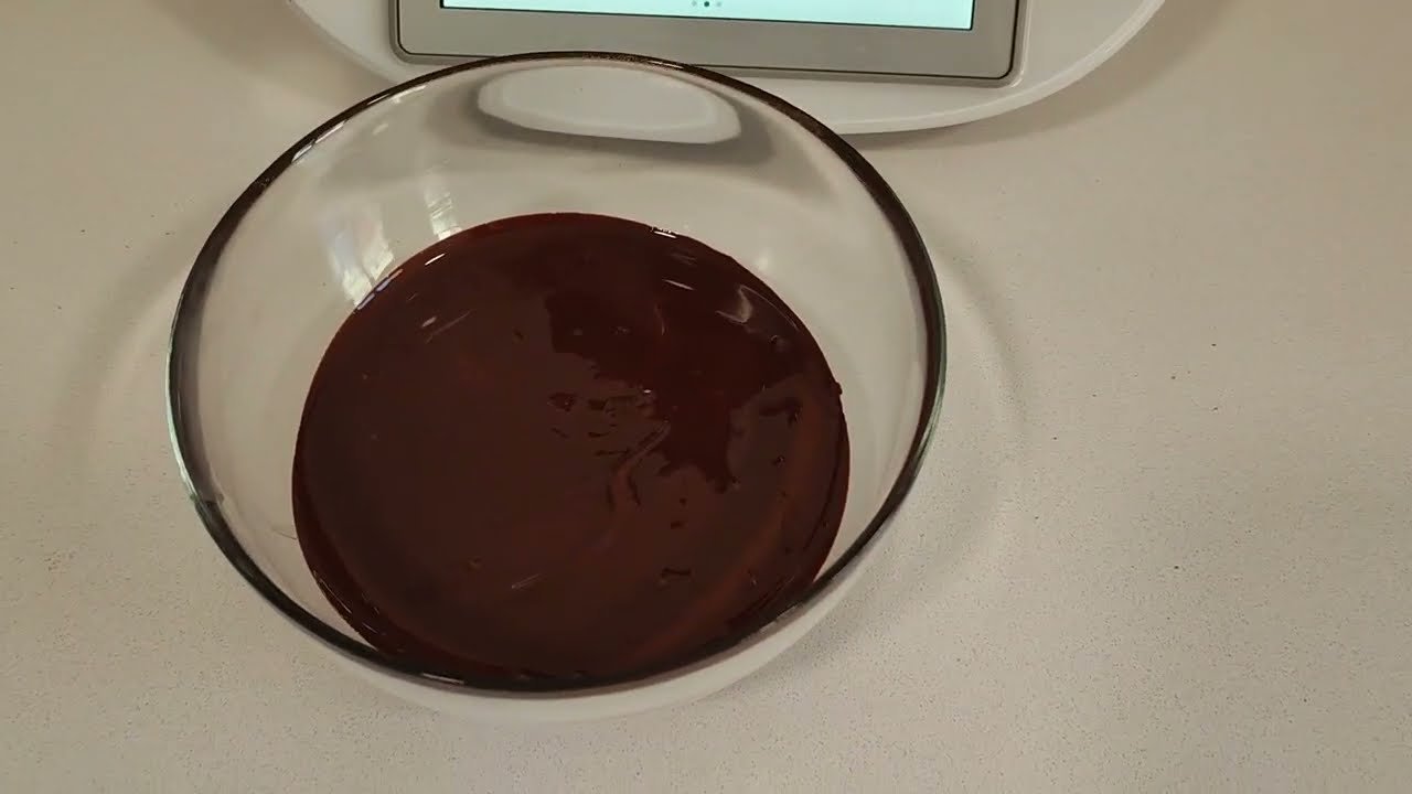 Receta de Cobertura de chocolate con Thermomix