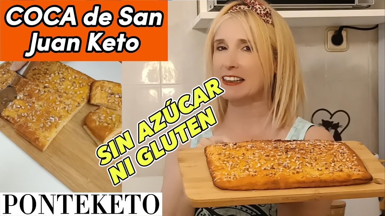 Receta de Coca de San Juan sin gluten