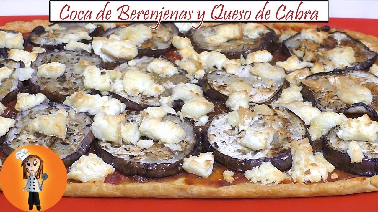 Receta de Coca de berenjena y queso