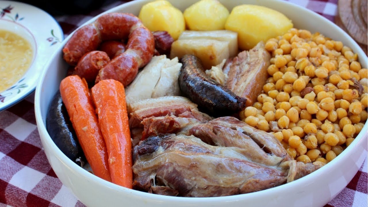Receta de Cocido español