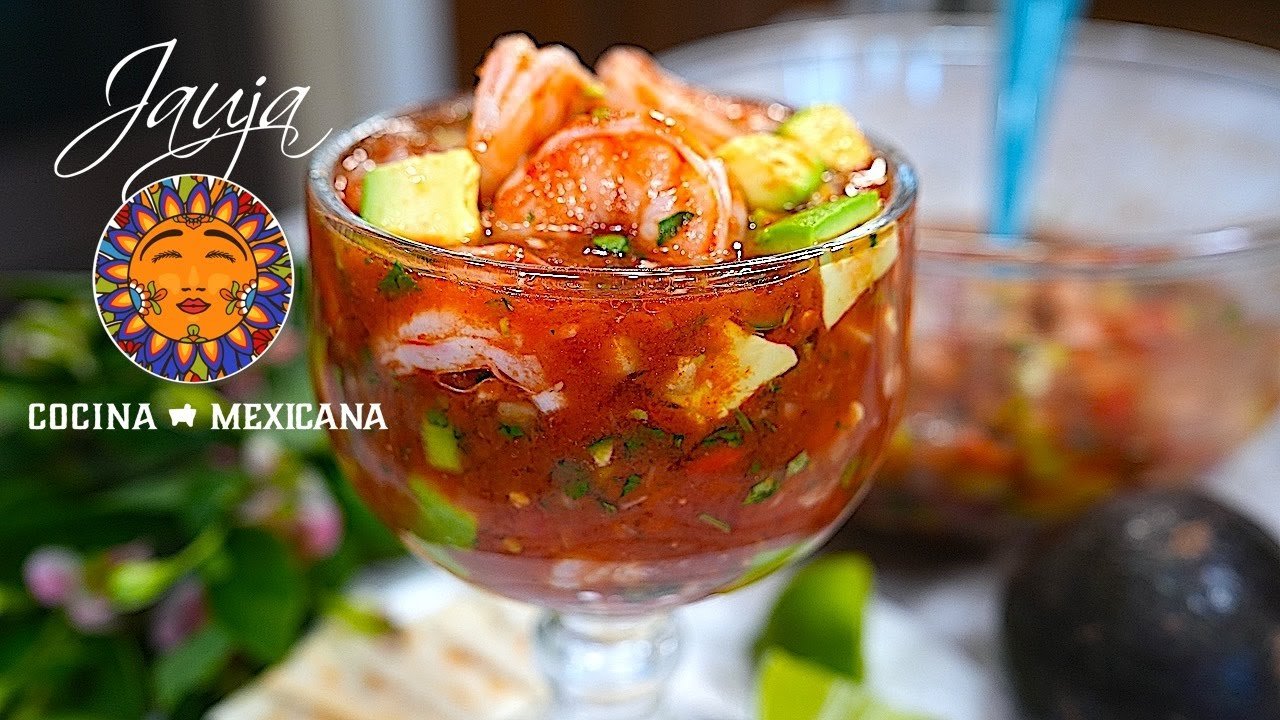Receta de Cocktail de camarones mexicano