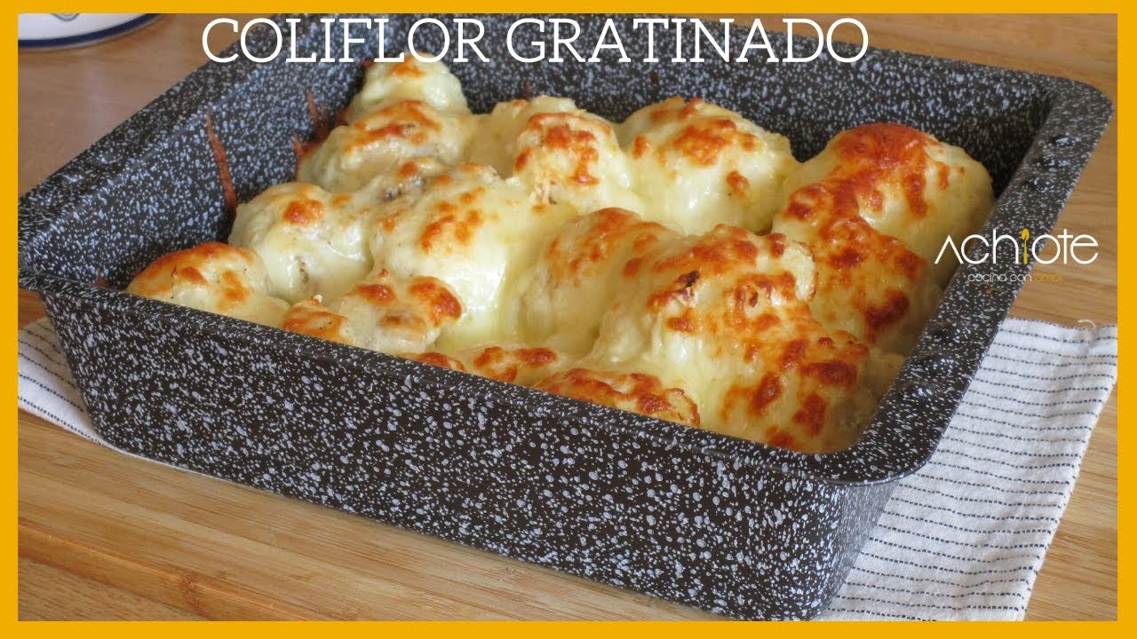 Receta de Coliflor con Mozzarella