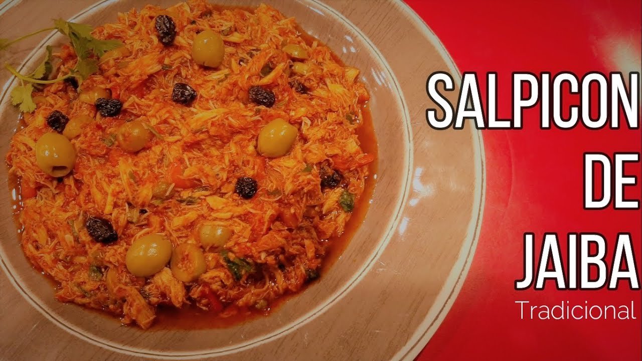 Receta de Como hacer salpicon de jaiba