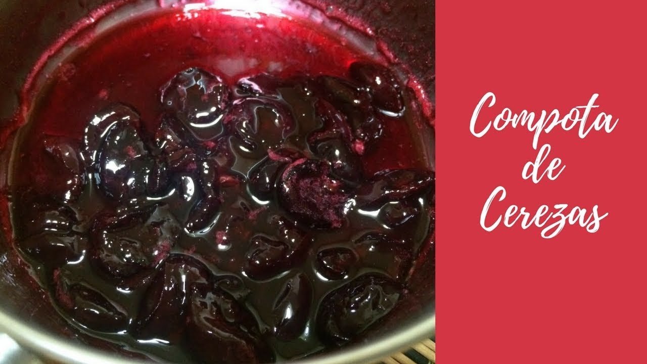 Receta de Compota de Cerezas