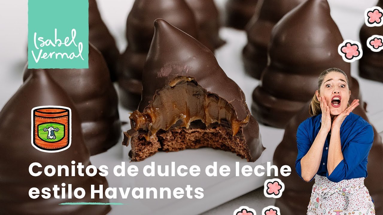 Receta de Conitos de chocolate