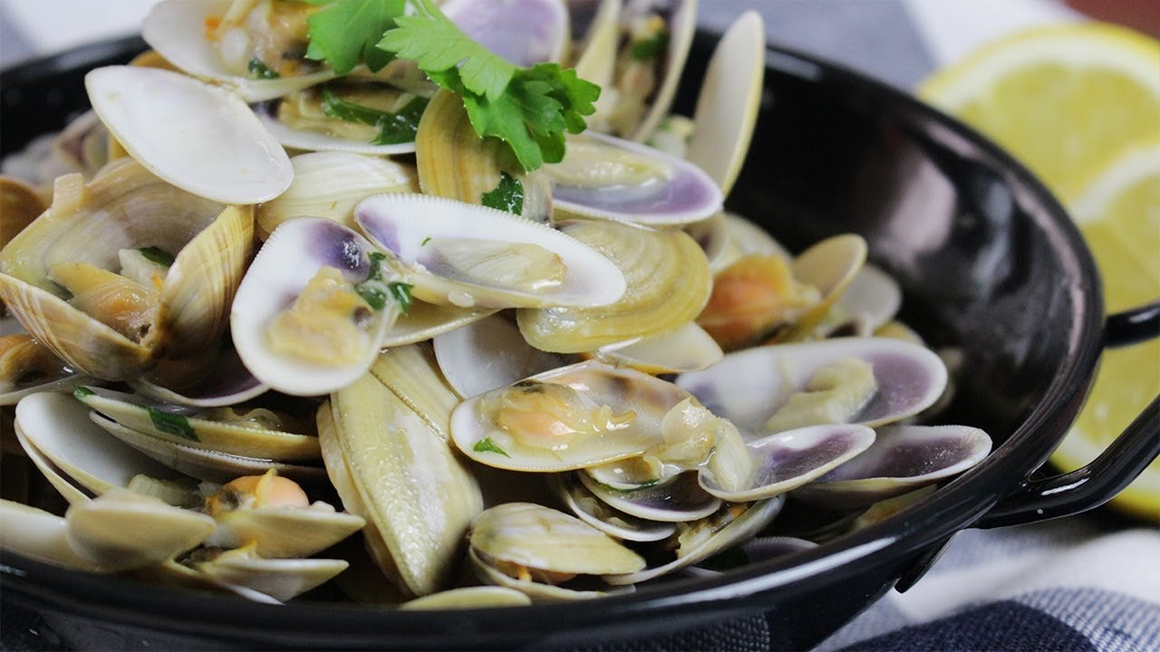 Receta de Coquinas al ajillo