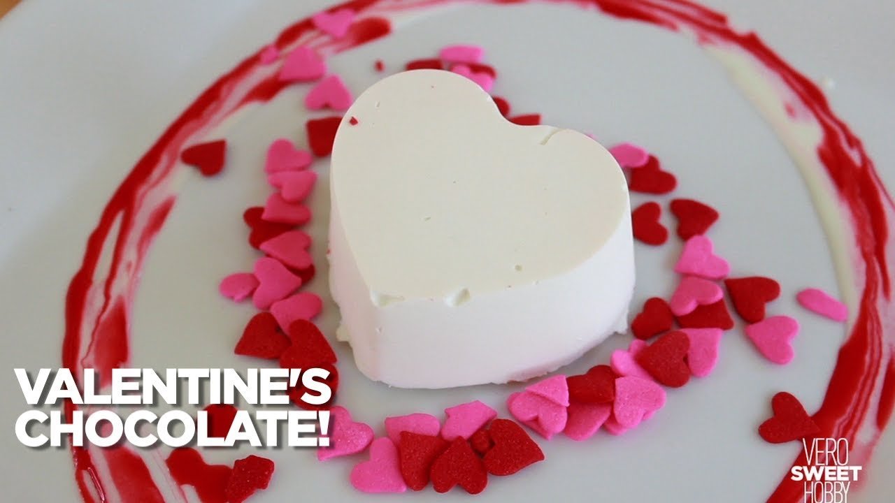Receta de Corazones de chocolate para San Valentín