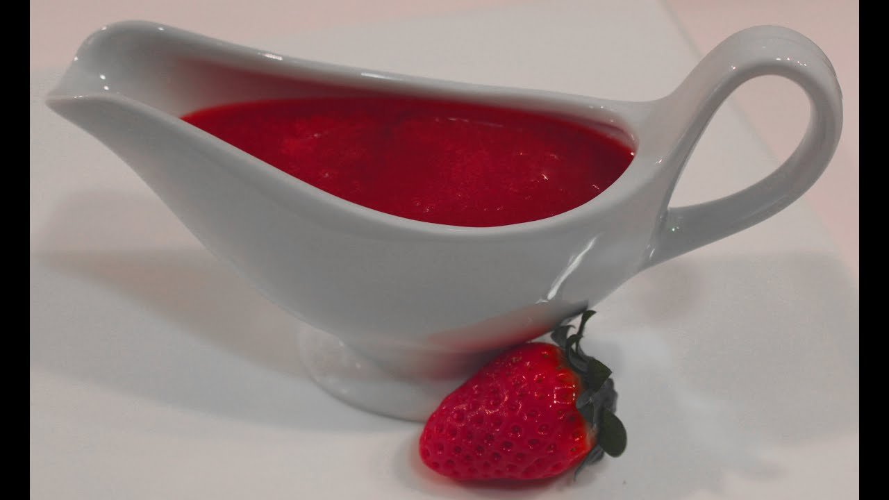 Receta de Coulis de fresa