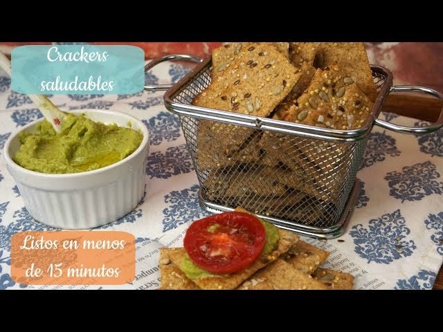 Receta de Crackers de espelta caseros