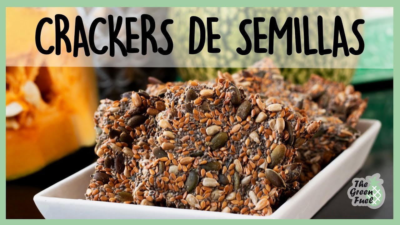 Receta de Crackers de semillas