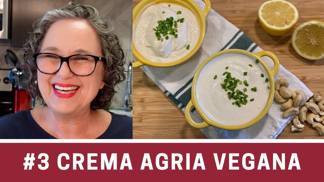 Receta de Crema agria vegana