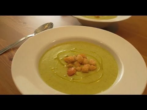 Receta de Crema de calabacín y gambas con Thermomix