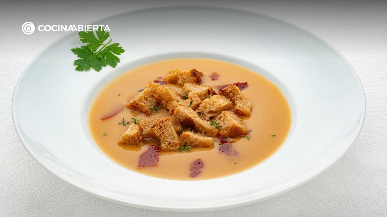 Receta de Crema de cebolla caramelizada