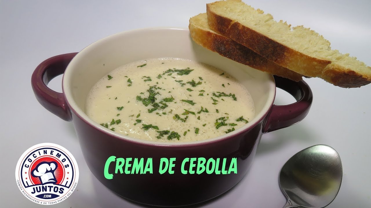 Receta de Crema de cebolla