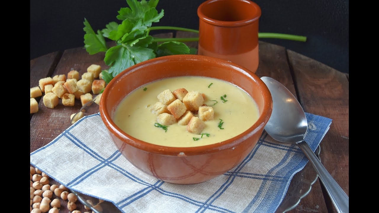 Receta de Crema de garbanzos
