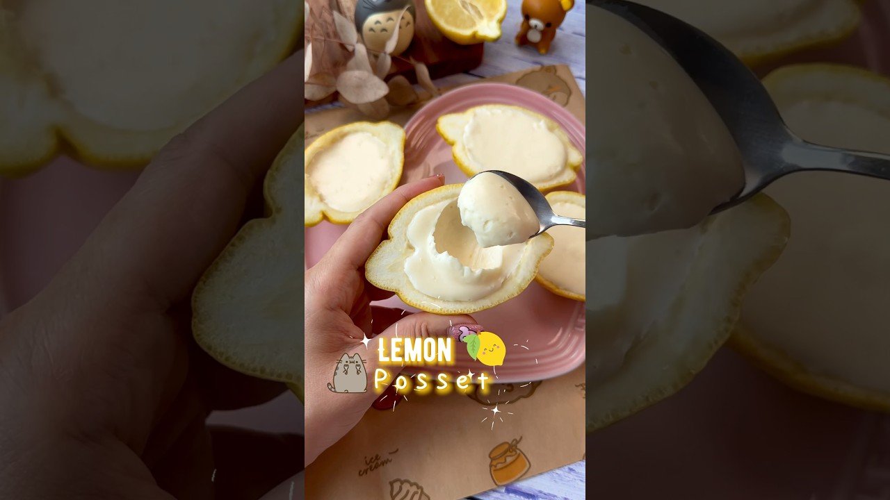 Receta de Crema de leche con limón