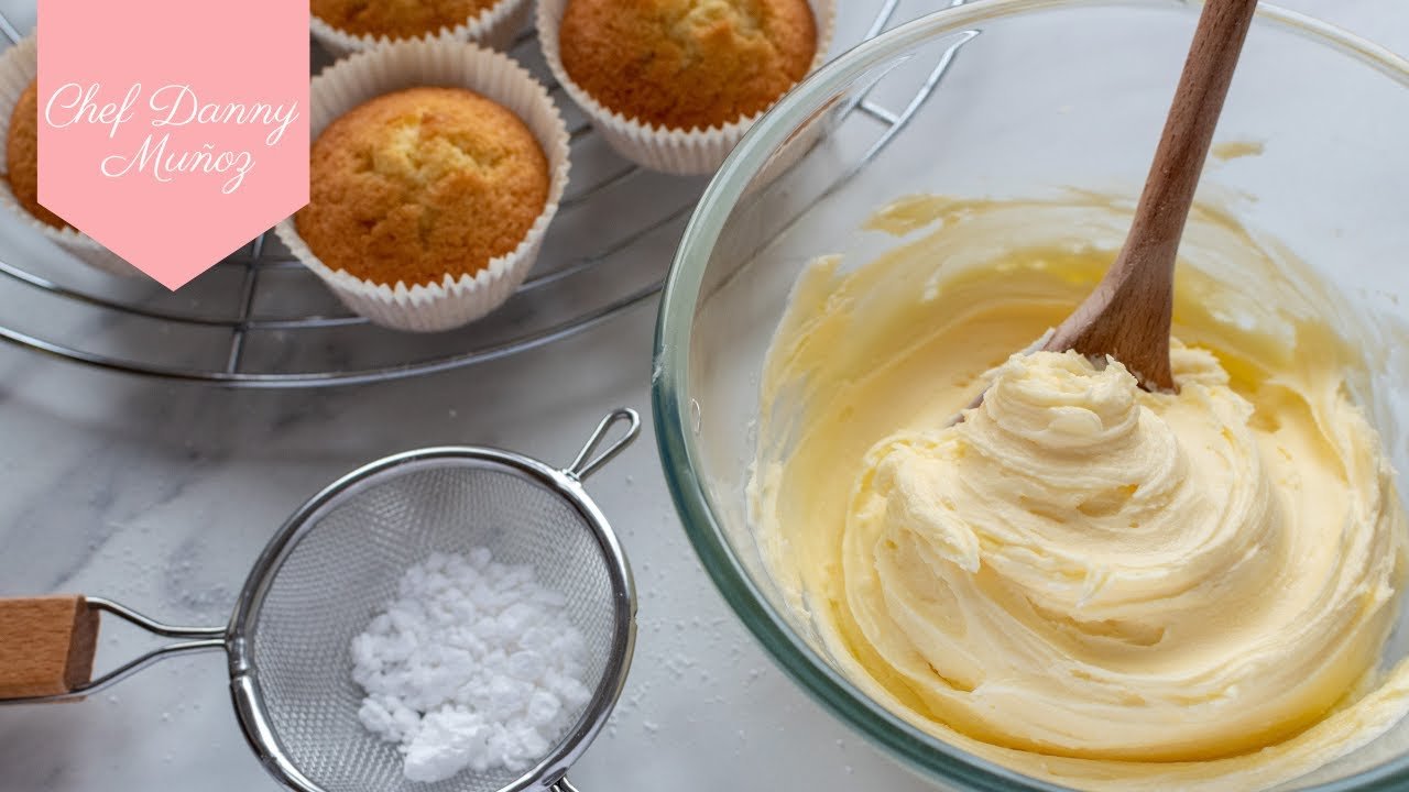 Receta de Crema de mantequilla para tartas