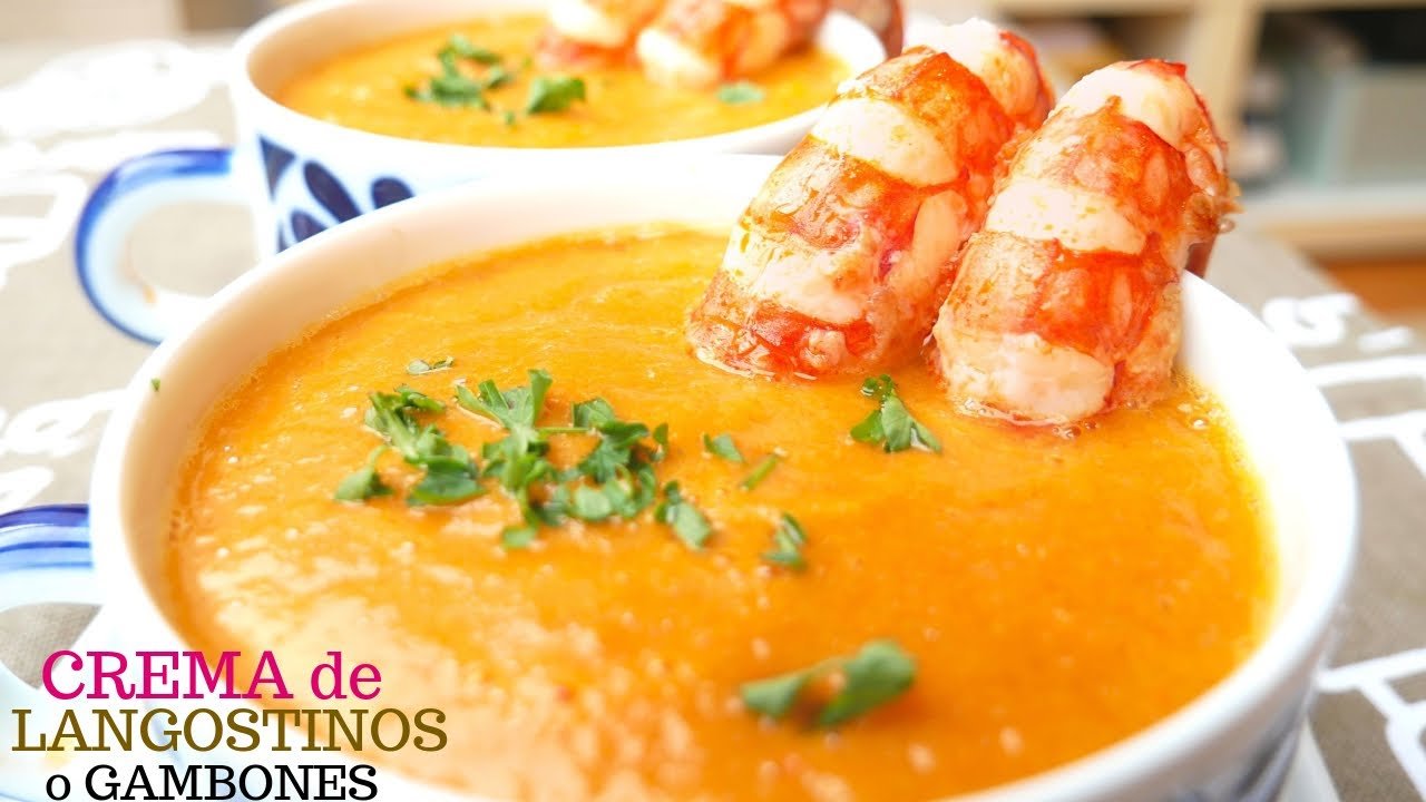 Receta de Crema de marisco de la abuela