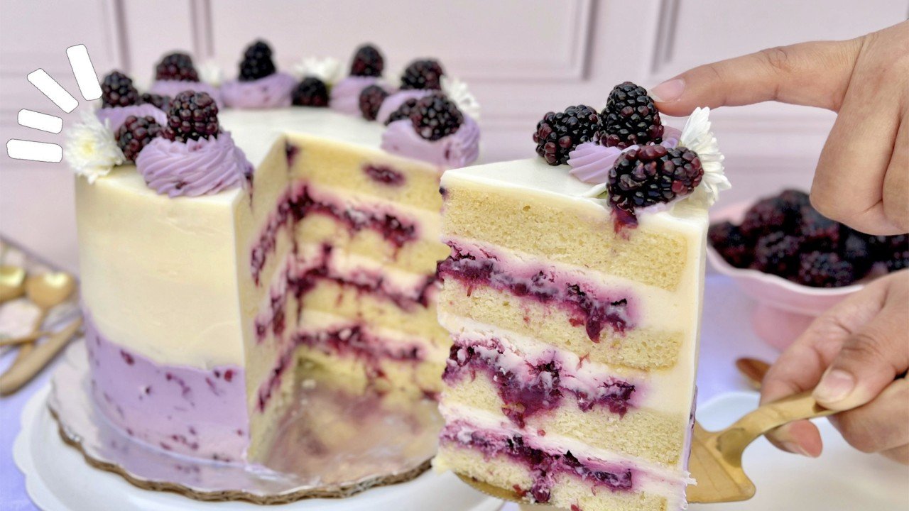 Receta de Crema de mora para tortas