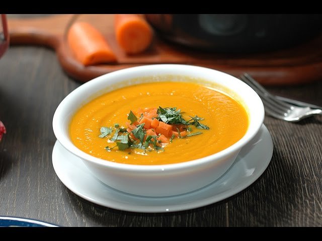 Receta de Crema de zanahoria con miel