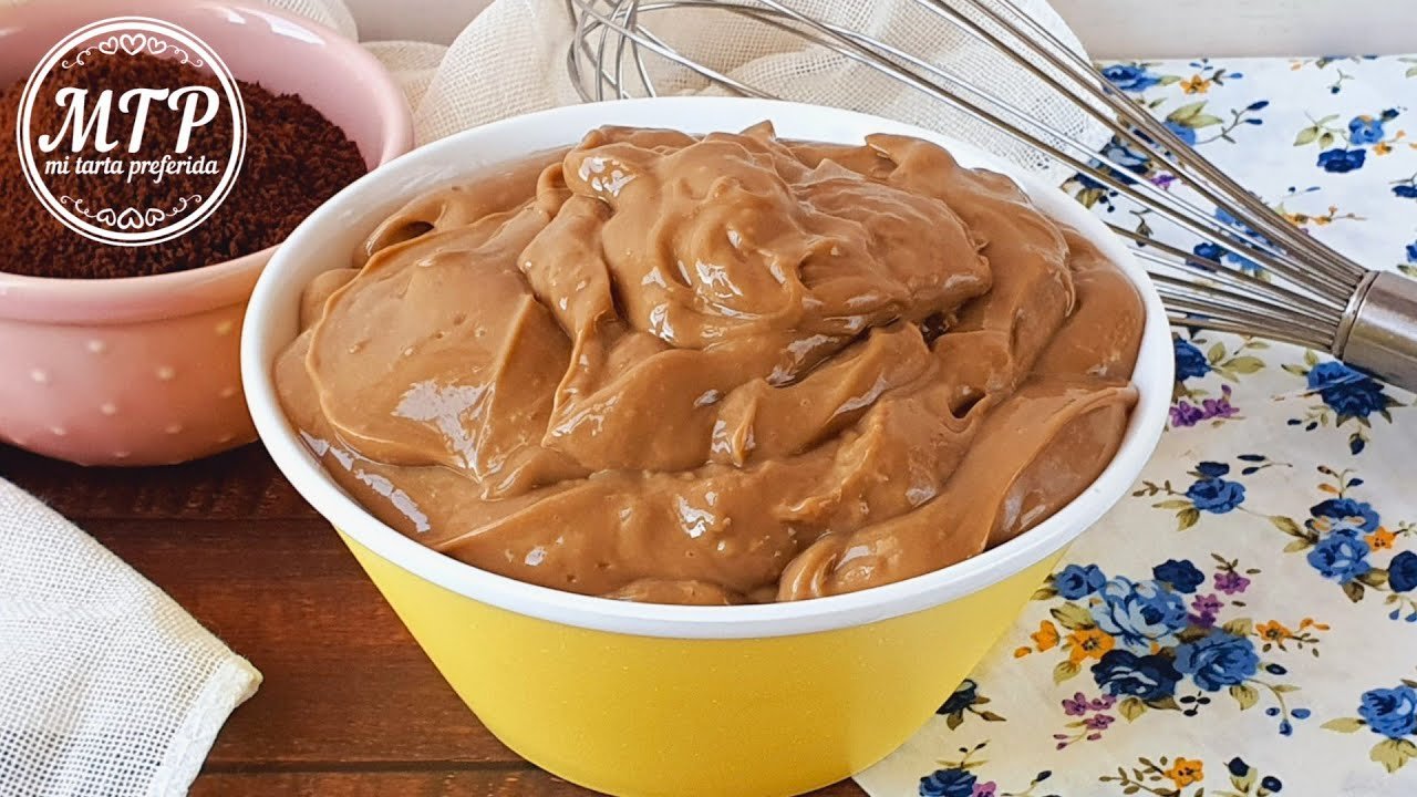 Receta de Crema pastelera al cafe