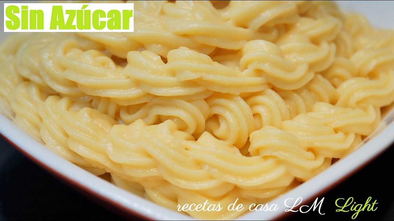 Receta de Crema pastelera sin azúcar