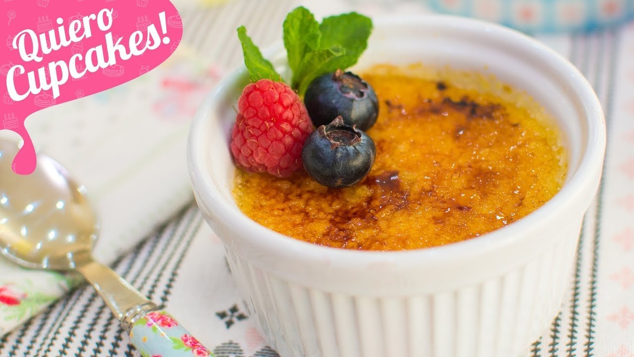 Receta de Crème Brûlée