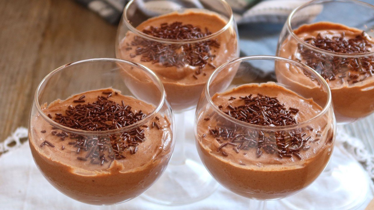 Receta de Cremoso de chocolate negro