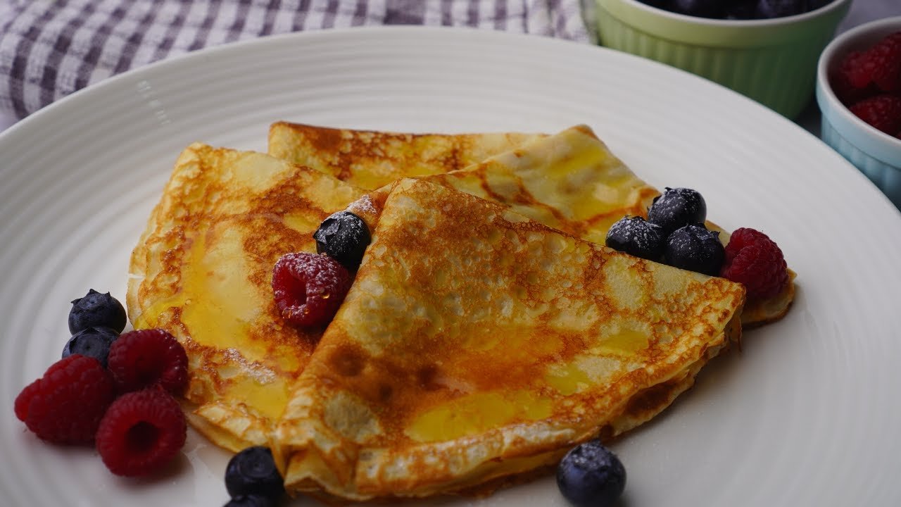 Receta de Crepas dulces caseras