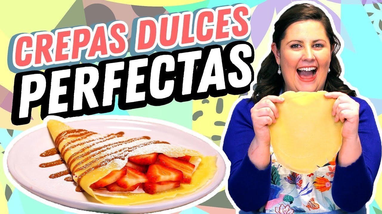 Receta de Crepas dulces rellenas