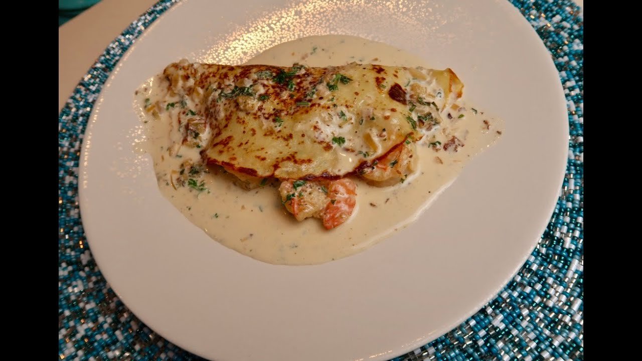 Receta de Crepes de Camarones